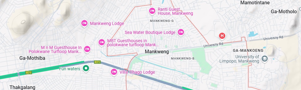 Mankweng Location Map